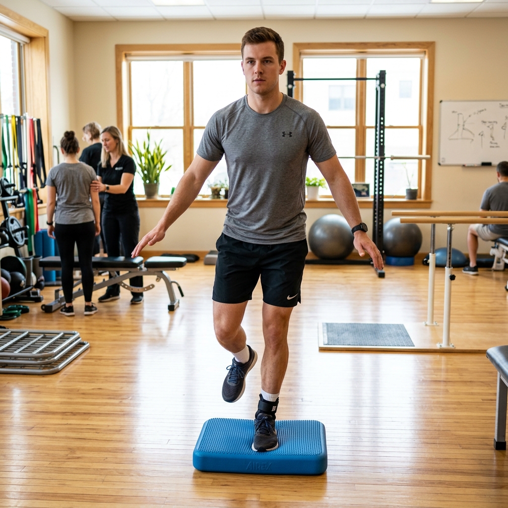 Single Leg Balance Progression