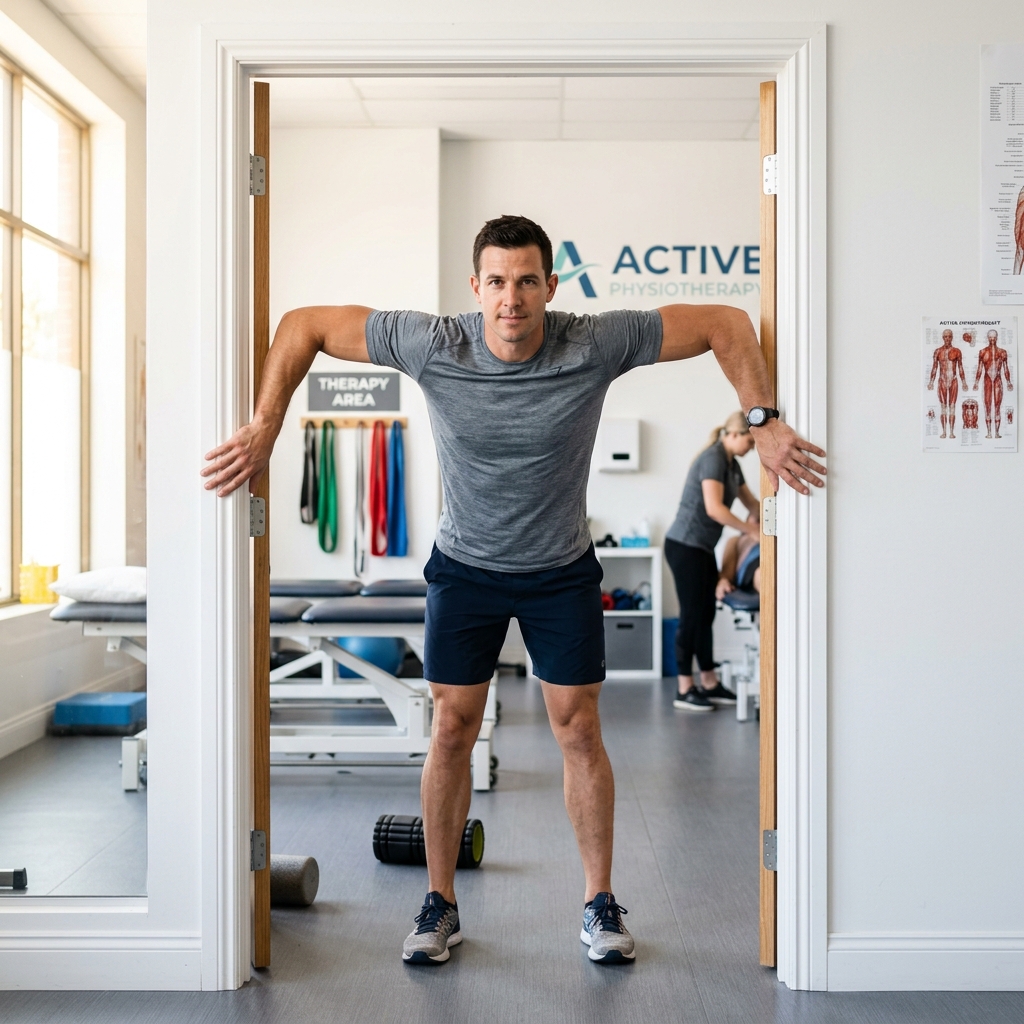 Doorway Stretch (Double Arm)
