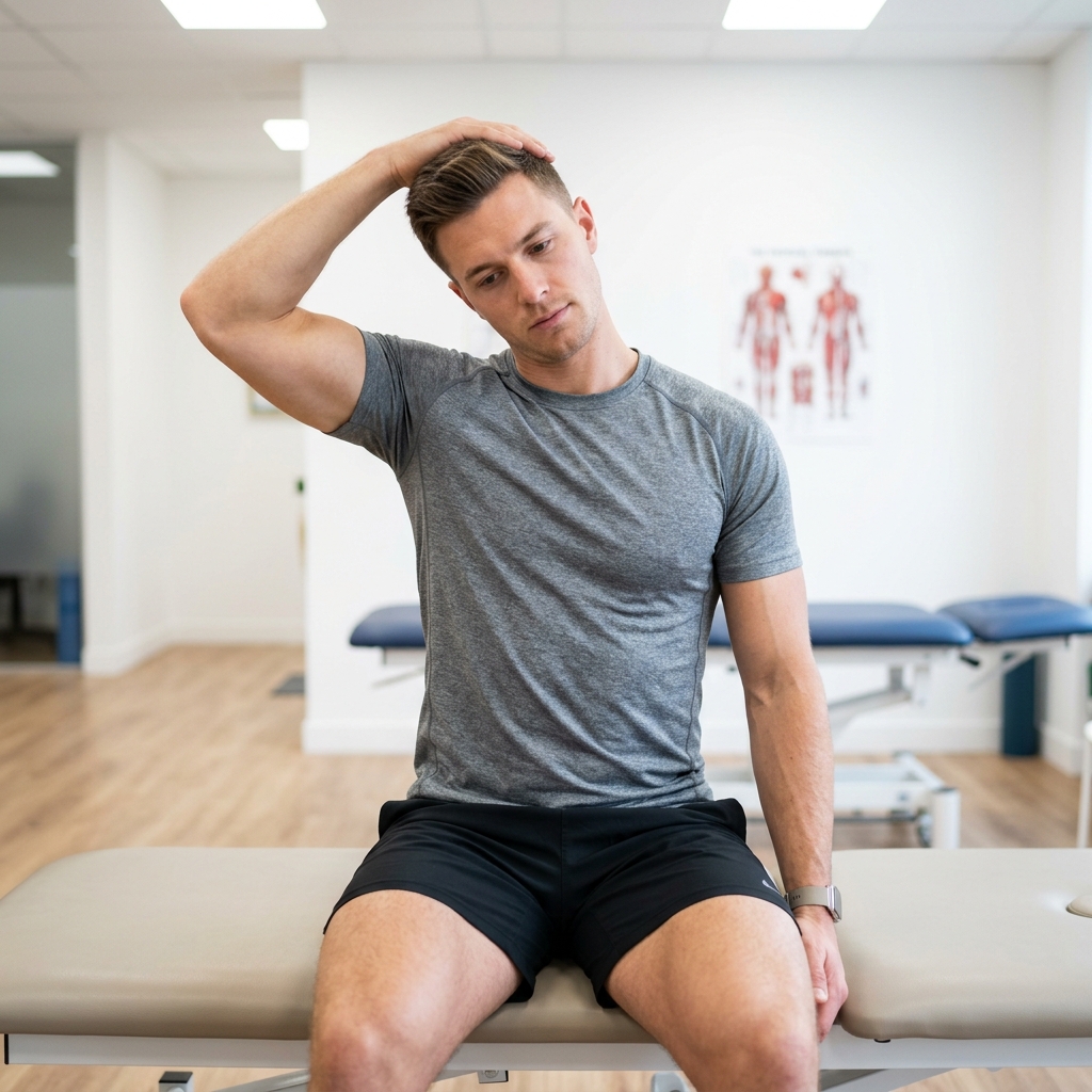 Levator Scapulae Stretch